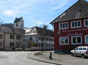 Dorfplatz in Leiselheim
