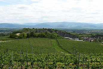 Вид через каменоломню близко до Бётцингена Вид через каменоломню близко до Бётцингена